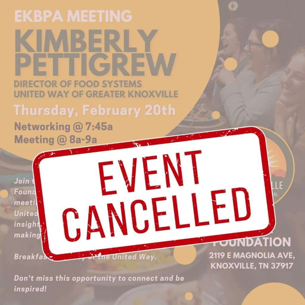 Cancelled EKBPA Member Meeting February 2025